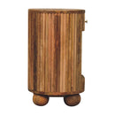 Soba Ball Open Slot Bedside Nightstand Artisan