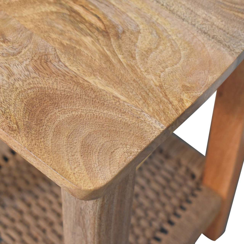 Rope End Table Artisan