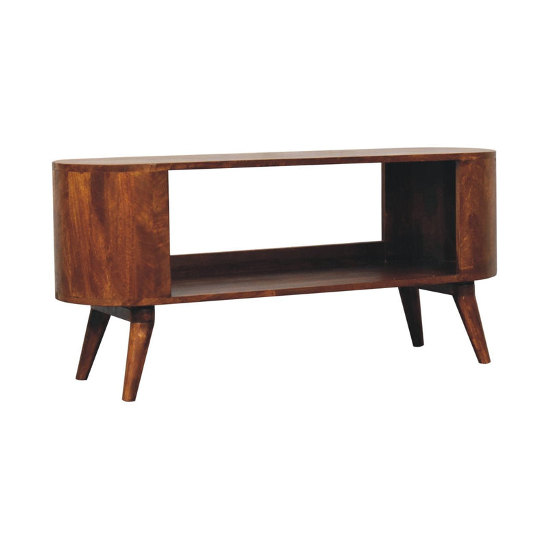 Soba Chestnut Shoe Cabinet Artisan