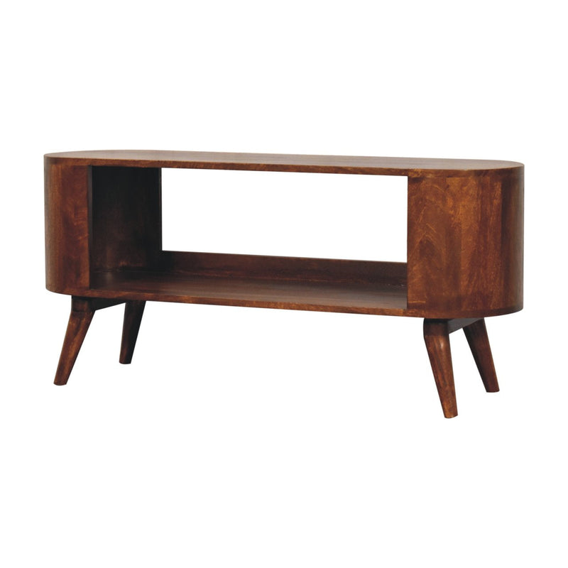 Soba Chestnut Shoe Cabinet Artisan