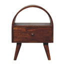 Chestnut Dome Bedside Nightstand Artisan