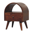Chestnut Dome Bedside Nightstand Artisan