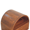 Chestnut Dome Bedside Nightstand Artisan