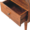 Chestnut Dome Bedside Nightstand Artisan