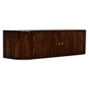 Chunky Chestnut Wall Mounted Console Table Artisan
