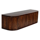 Chunky Chestnut Wall Mounted Console Table Artisan