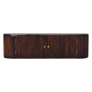 Chunky Chestnut Wall Mounted Console Table Artisan