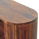 Cortez Chestnut Open Cabinet Artisan