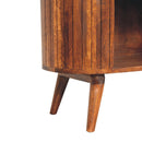 Cortez Chestnut Open Cabinet Artisan