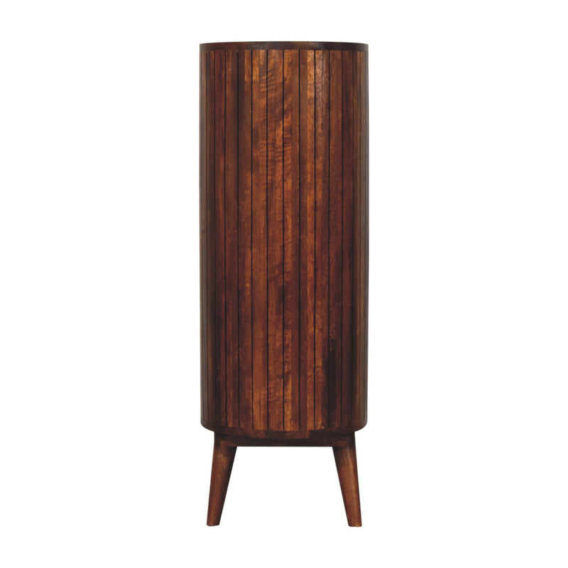 Cortez Chestnut Open Cabinet Artisan