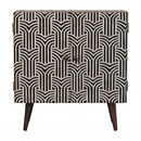 Honey Caramel Edessa Bone Inlay Cabinet Artisan