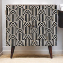 Honey Caramel Edessa Bone Inlay Cabinet Artisan