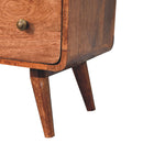 Curved Honey Caramel Chest Artisan