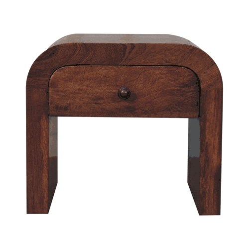 Honey Caramel Darcy Bedside Nightstand Artisan