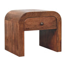 Honey Caramel Darcy Bedside Nightstand Artisan
