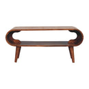 Amaya Nordic Style Honey Caramel Coffee Table Artisan