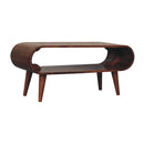 Amaya Nordic Style Honey Caramel Coffee Table Artisan