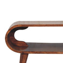 Amaya Nordic Style Honey Caramel Coffee Table Artisan