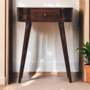Mini Albion California Walnut Console Table