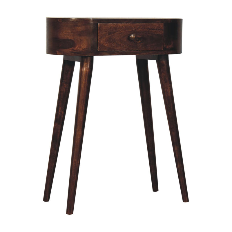 Mini Albion California Walnut Console Table