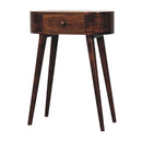 Mini Albion California Walnut Console Table