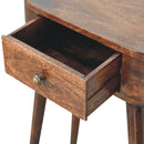 Mini Albion California Walnut Console Table