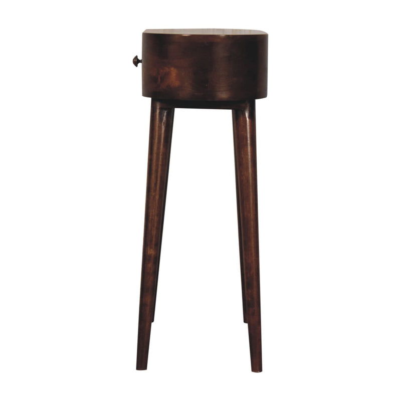 Mini Albion California Walnut Console Table