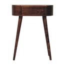 Mini Albion California Walnut Console Table