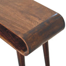 California Walnut Amaya Console Table Artisan