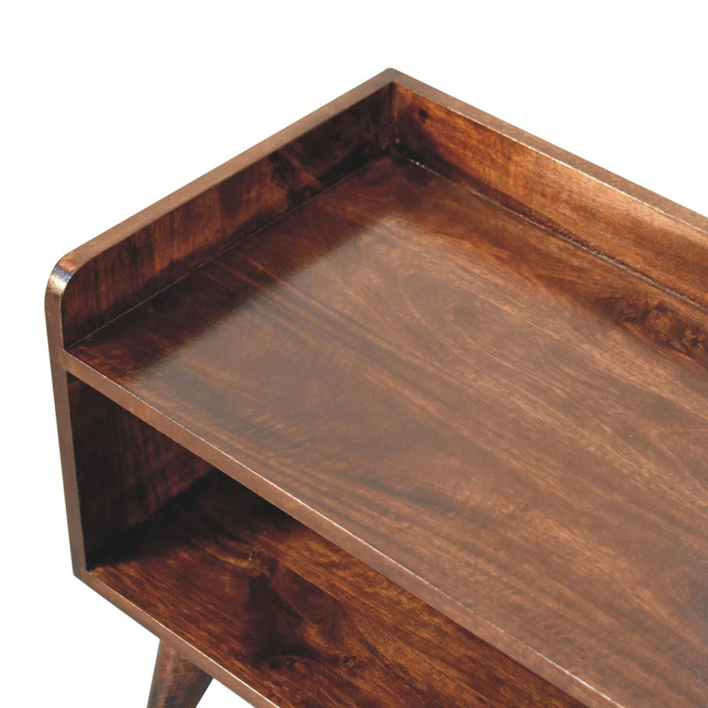California Walnut Nordic Storage Bench Artisan