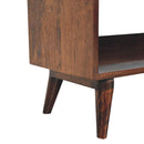 California Walnut Nordic Storage Bench Artisan