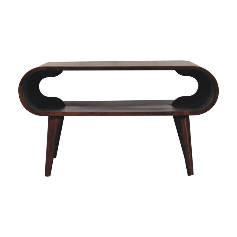Open California Walnut Coffee Table Artisan