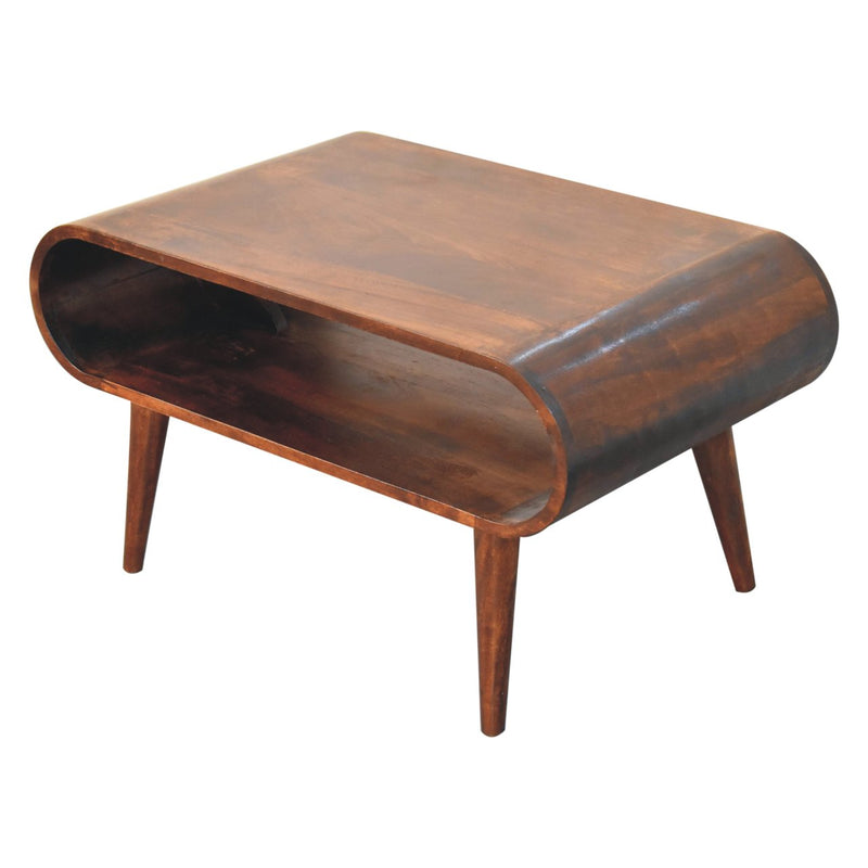 Open California Walnut Coffee Table Artisan
