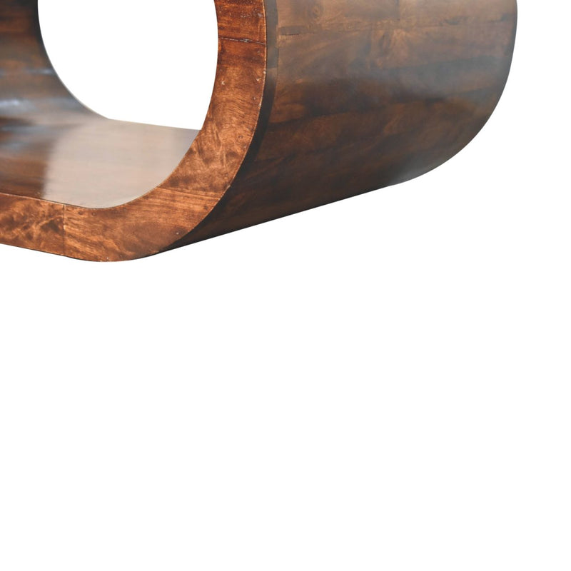Amaya California Walnut Coffee Table Artisan