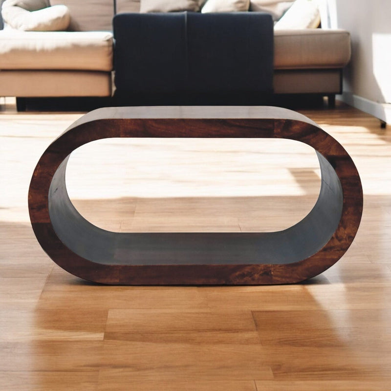 Amaya California Walnut Coffee Table Artisan
