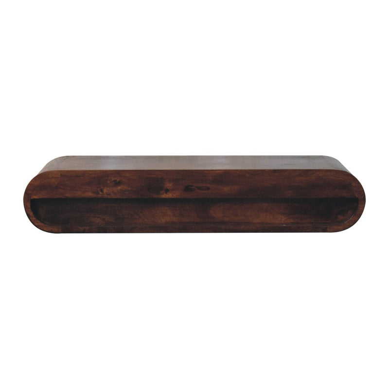 Wall Mounted California Walnut Console Table Artisan