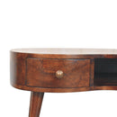 California Walnut Wave Coffee Table Artisan