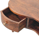 California Walnut Wave Coffee Table Artisan