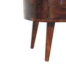 California Walnut Wave Coffee Table Artisan