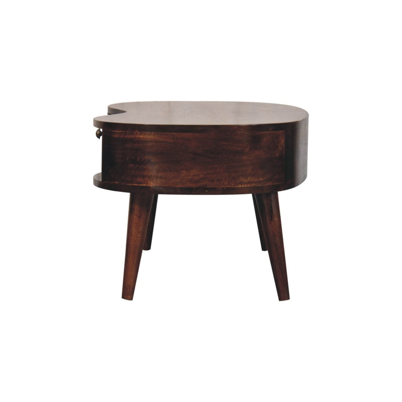 California Walnut Wave Coffee Table Artisan