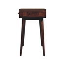 Curved California Walnut Writing Desk Artisan