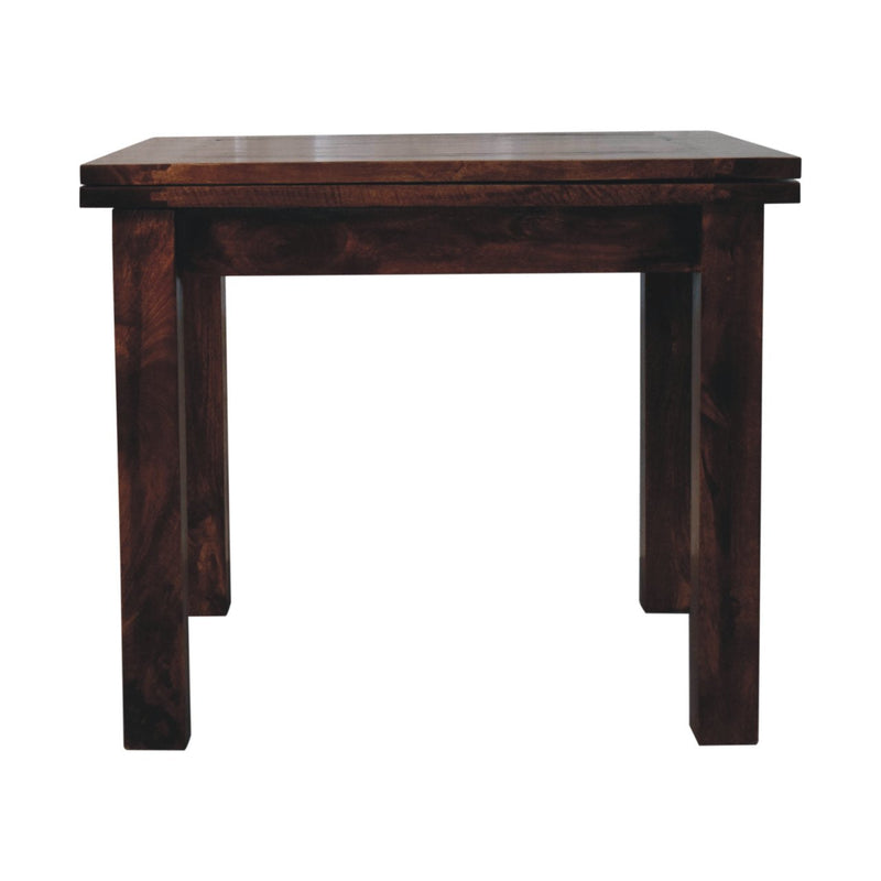 California Walnut Extendable Butterfly Dining Table Artisan