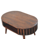 Ariella California Walnut Coffee Table Artisan