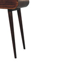 Mini California Walnut Dressing Table with Foldable Mirror Artisan