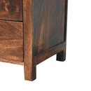 California Walnut Naya Bedside Nightstand Artisan
