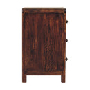 California Walnut Naya Bedside Nightstand Artisan