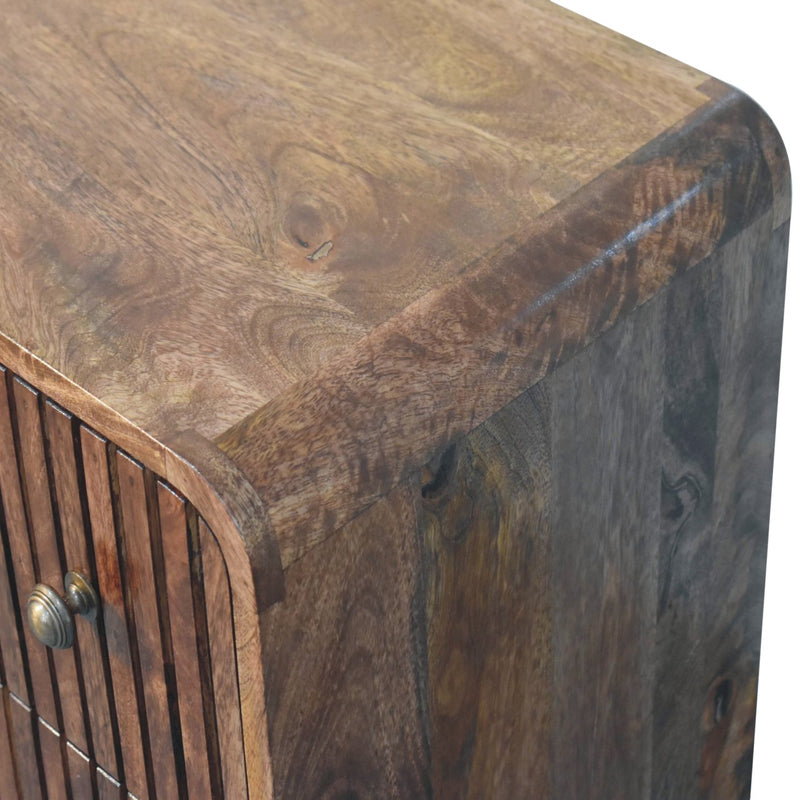 Honey Caramel T-bar Ridged Chest Artisan