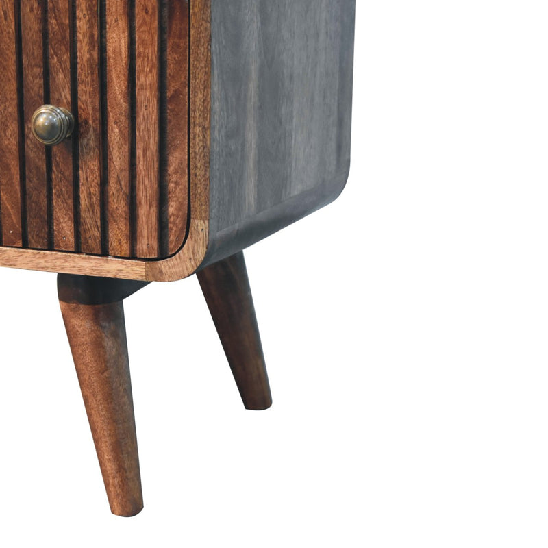 Honey Caramel T-bar Ridged Chest Artisan
