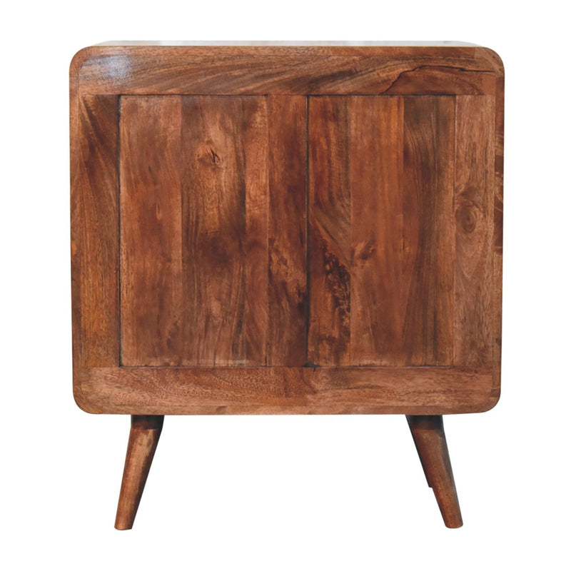 Honey Caramel T-bar Ridged Chest Artisan