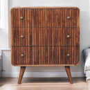 Honey Caramel T-bar Ridged Chest Artisan